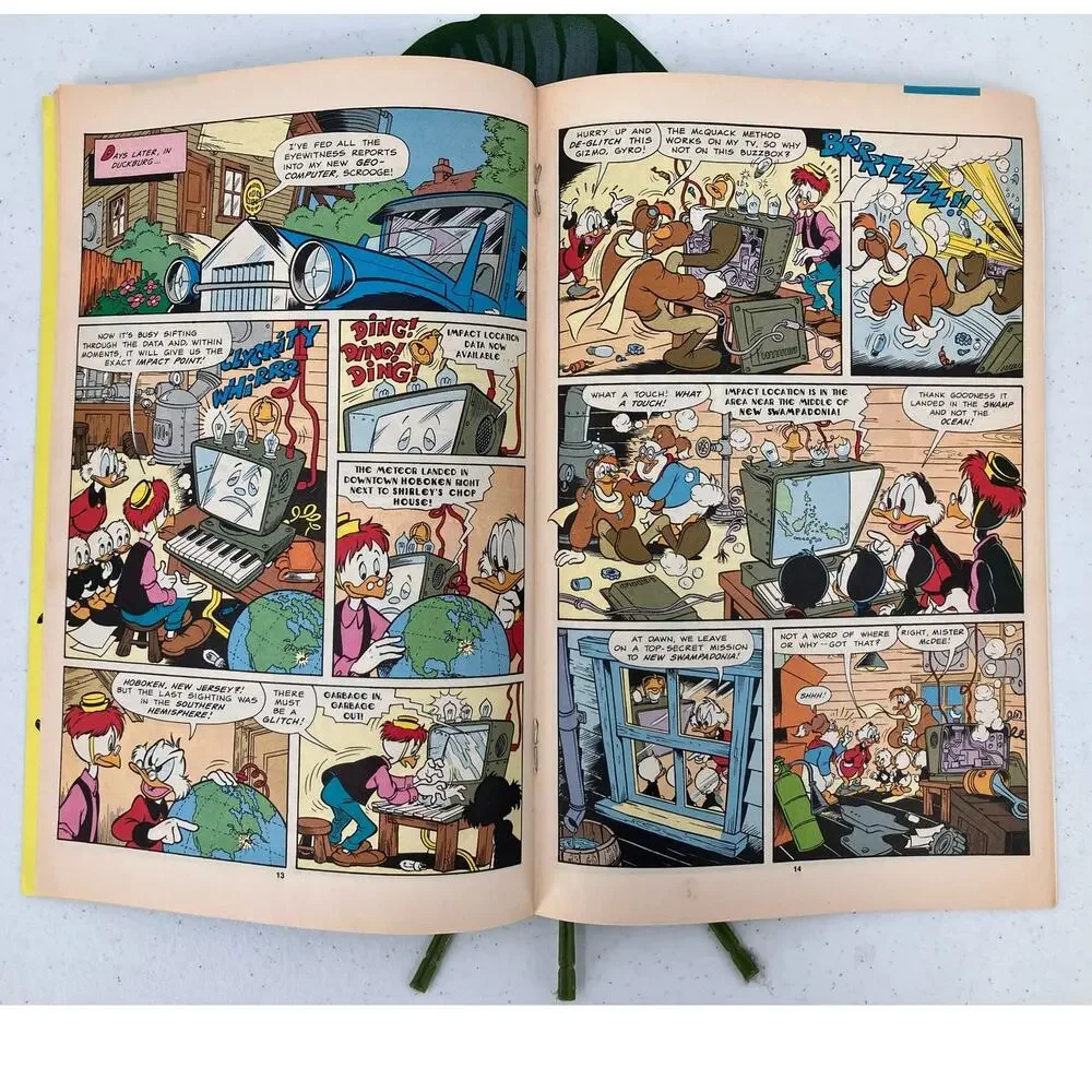 Disney's Duck Tales Mar 10 1991 Gold Odyssey Chapter Two Moon Graphic Comic Book